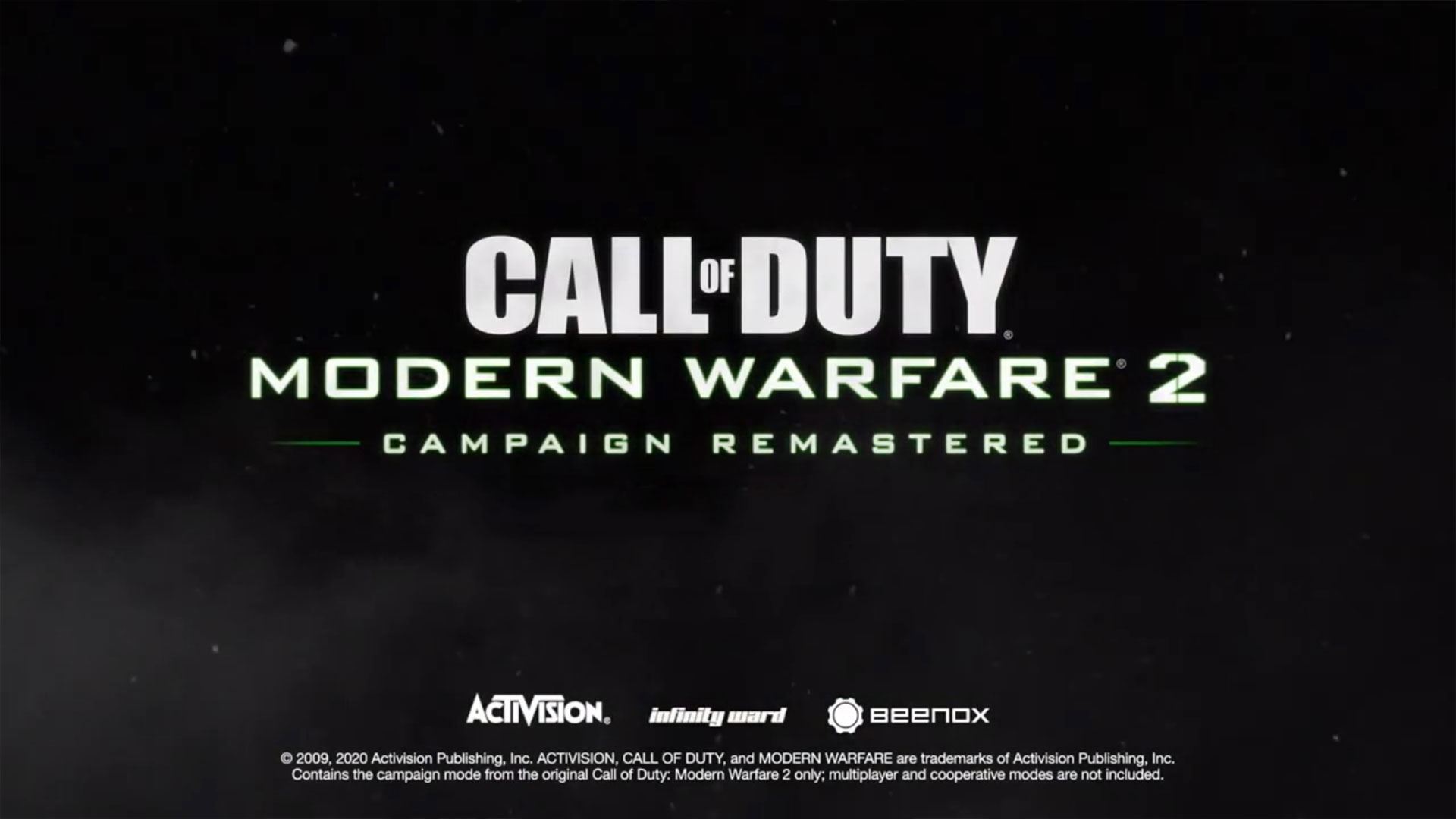 Call of Duty: Modern Warfare 2 Campaign Remastered