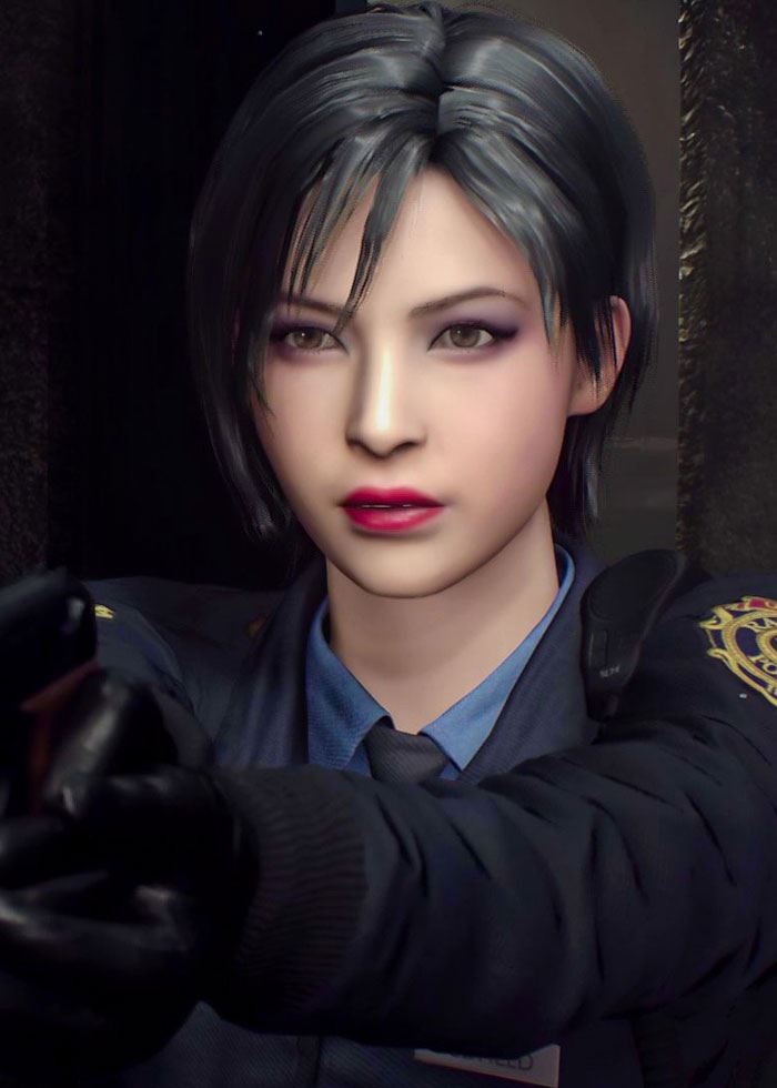 Resident Evil 2 Remake-Ada Motorcycle Cop Mod