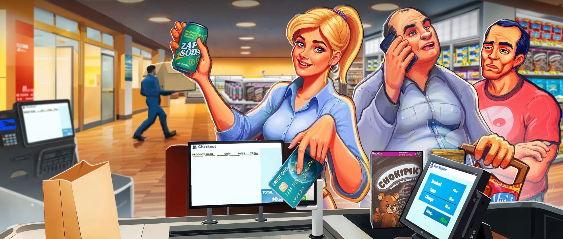 Supermarket Simulator
